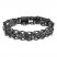 Men's Diamond Bracelet Stainless Steel 8.5" Length