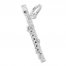 Flute Charm Sterling Silver