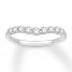 Diamond Anniversary Band 1/2 ct tw Round-cut 14K White Gold