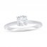 Lab-Created Diamonds by KAY Solitaire Engagement Ring 3/4 ct tw 14K White Gold