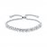 Diamond Infinity Bolo Bracelet 1/4 ct tw Sterling Silver