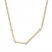 Aquarius Zodiac Necklace 1/20 ct tw Diamonds 10K Yellow Gold