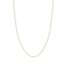Ball Chain Necklace 14K Two-Tone Gold 16" Length