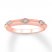 Diamond Anniversary Band 1/20 ct tw Round-cut 10K Rose Gold