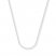 Wheat Chain Necklace 14K White Gold 16" Length