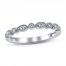 Diamond Anniversary Ring 1/15 ct tw in 10K White Gold