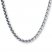 Men's Wheat Chain Stainless Steel Necklace 24" Length