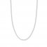 24" Franco Chain 14K White Gold Appx. 1.1mm