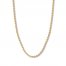 22" Textured Rope Chain 14K Yellow Gold Appx. 3.8mm