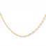 Singapore Necklace 10K Yellow Gold 22" Length