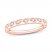 Diamond Anniversary Ring 1/6 ct tw 10K Rose Gold