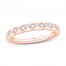 Diamond Anniversary Ring 1/6 ct tw 10K Rose Gold