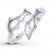 Double Dolphin Toe Ring Sterling Silver