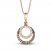 Le Vian Diamond Necklace 1/2 ct tw Diamonds 14K Strawberry Gold 18"