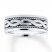 Wedding Band 10K White Gold 7.5mm