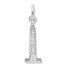 Washington Monument Charm Sterling Silver