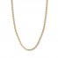 24" Textured Rope Chain 14K Yellow Gold Appx. 3.8mm