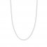 18" Singapore Chain 14K White Gold Appx. 1.25mm