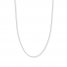 18" Singapore Chain 14K White Gold Appx. 1.25mm