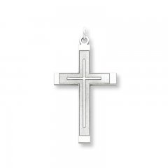 Cross Charm Sterling Silver