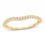 Diamond Wedding Band 1/8 ct tw Round-Cut 14K Yellow Gold