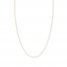 Adjustable 22" Box Chain 14K Yellow Gold Appx. .8mm