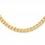 Curb Link Necklace 10K Yellow Gold 22" Length