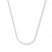 Wheat Chain Necklace 14K White Gold 16" Length