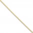 Men's Open Box Chain Necklace 10K Yellow Gold 22"