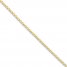 Men's Open Box Chain Necklace 10K Yellow Gold 22"