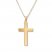 Cross Necklace 10K Yellow Gold