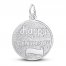 Anniversary Charm Sterling Silver