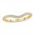 Adrianna Papell Diamond Contour Band 1/6 ct tw 14K Yellow Gold