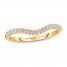 Adrianna Papell Diamond Contour Band 1/6 ct tw 14K Yellow Gold