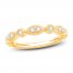 Diamond Anniversary Ring 1/4 ct tw Round-cut 10K Yellow Gold