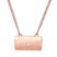 Emmy London Clutch Necklace with Diamond Accent 10K Rose Gold