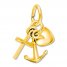 Faith/Hope/Charity 14K Yellow Gold Charm