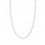 16" Cable Chain Necklace 14K Yellow Gold Appx. .8mm