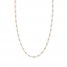 16" Cable Chain Necklace 14K Yellow Gold Appx. .8mm