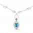 Le Vian Couture Zircon Necklace 3-7/8 ct tw Diamonds 18K Strawberry Gold