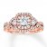 Diamond Engagement Ring 1 ct tw Round-cut 14K Rose Gold