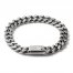 Bulova Chain Link Bracelet Stainless Steel 8.2"