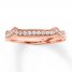 Diamond Wedding Band 1/6 ct tw Round-cut 14K Rose Gold