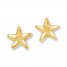 Starfish Earrings 14K Yellow Gold