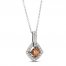 Le Vian Diamond Necklace 1/2 ct tw 14K Vanilla Gold 18"