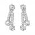 Ever Us Diamond Earrings 5/8 ct tw Round-cut 14K White Gold