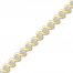 Diamond Bracelet 1/4 ct tw 10K Yellow Gold 7"