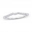 Diamond Wedding Band 1/15 ct tw Round-cut 14K White Gold