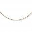 Box Chain Necklace 14K Yellow Gold 20" Length