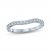 Monique Lhuillier Bliss Diamond Contour Wedding Band 1/3 ct tw Round-cut 18K White Gold